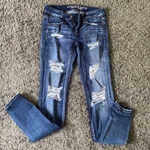 American Eagle Super Low Rise Jegging